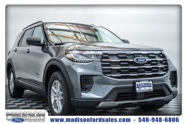 Carbonized Gray Metallic 2026 Ford Explorer SUV / Crossover All-Wheel Drive Automatic