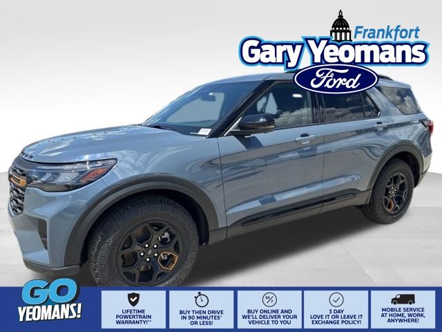 Vapor Blue Metallic 2026 Ford Explorer SUV / Crossover All-Wheel Drive Automatic