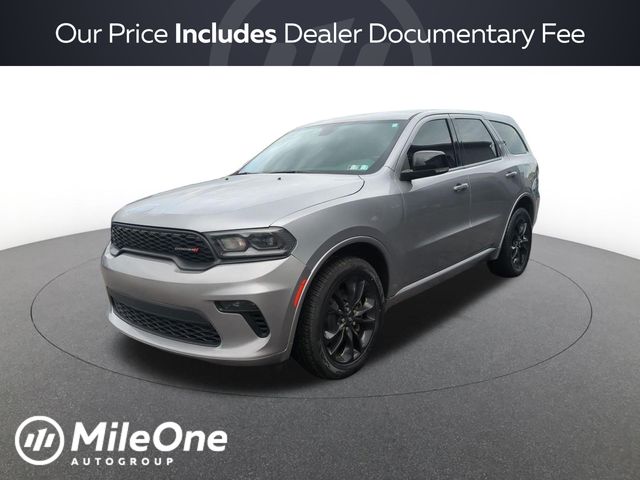 Silver (Billet Clearcoat) 2021 Dodge Durango SUV / Crossover All-Wheel Drive 8-Speed Automatic