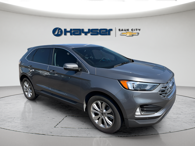 Carbonized Gray Metallic 2024 Ford Edge SUV / Crossover All-Wheel Drive 8-Speed Automatic
