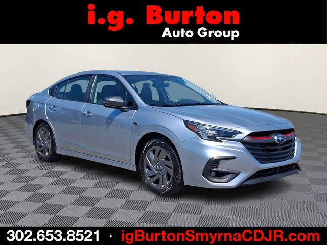 Ice Silver Metallic 2024 Subaru Legacy Sedan All-Wheel Drive Continuously Variable Transmission