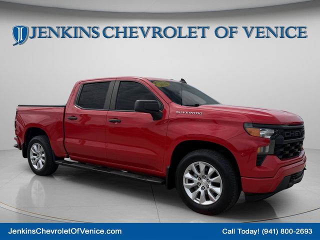 Red Hot 2022 Chevrolet Silverado 1500 Pickup Truck 4X2 8-Speed Automatic