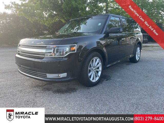 Agate Black 2019 Ford Flex Limited FWD SUV / Crossover Front-Wheel Drive 6-Speed Automatic