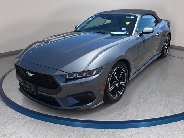 Gray Metallic 2024 Ford Mustang Convertible Rear-Wheel Drive Automatic