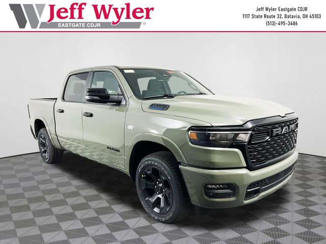 Green 2026 RAM 1500 Big Horn Crew Cab 4WD Pickup Truck Four-Wheel Drive Automatic