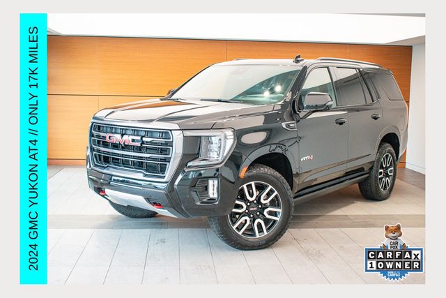 Onyx Black 2024 GMC Yukon SUV / Crossover Four-Wheel Drive