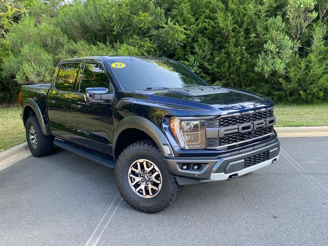 Antimatter Blue Metallic 2022 Ford F-150 Pickup Truck Four-Wheel Drive Automatic
