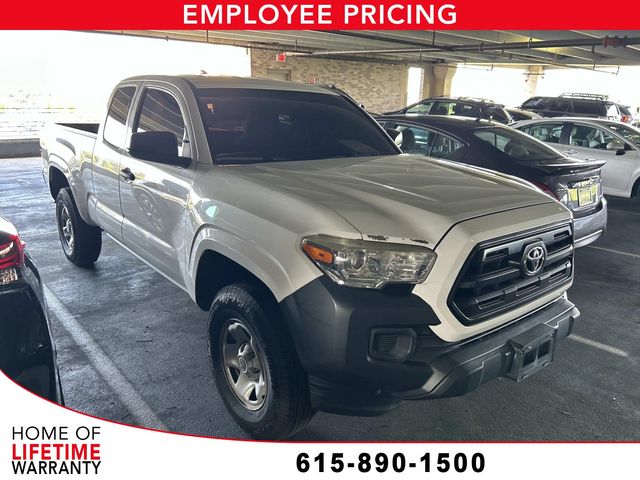 Super White 2016 Toyota Tacoma Pickup Truck 4X2 6-Speed Automatic
