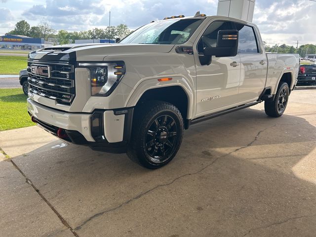2025 GMC Sierra 2500HD AT4 White at Supreme Chevrolet of Gonzales