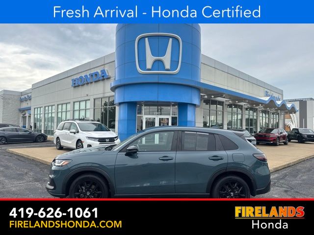 Nordic Forest Pearl 2024 Honda HR-V SUV / Crossover All-Wheel Drive Continuously Variable Transmission