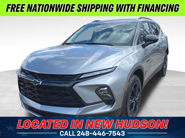 Sterling Gray Metallic 2025 Chevrolet Blazer LT AWD SUV / Crossover 9-Speed Automatic Overdrive