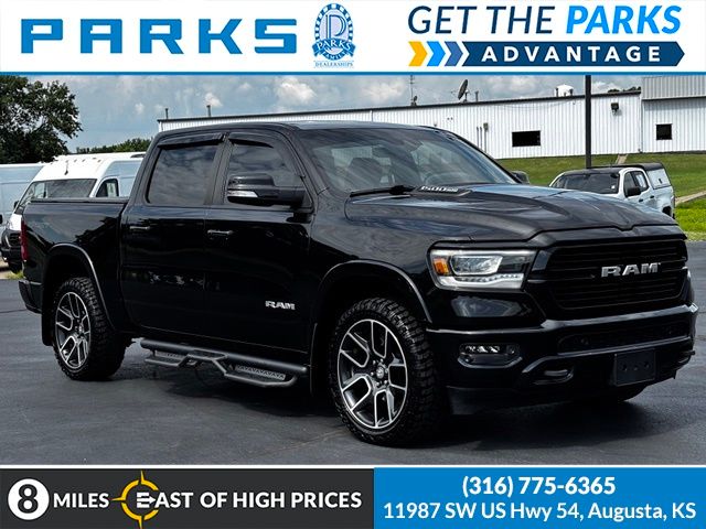 Diamond Black Crystal Pearlcoat 2021 RAM 1500 Pickup Truck Four-Wheel Drive 8-Speed Automatic