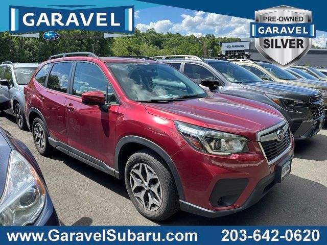Crimson Red Pearl 2019 Subaru Forester SUV / Crossover All-Wheel Drive Continuously Variable Transmission