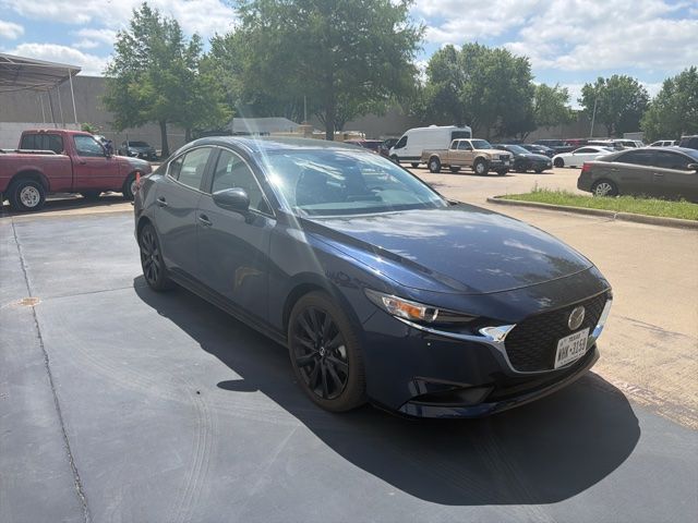Deep Crystal Blue Mica 2025 Mazda MAZDA3 2.5 S Select Sport FWD Sedan Front-Wheel Drive 6-Speed Automatic