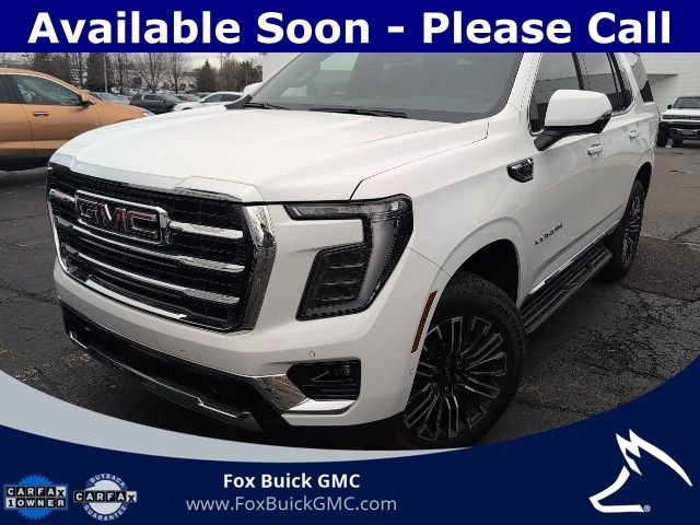 Summit White 2025 GMC Yukon Elevation 4WD SUV / Crossover Four-Wheel Drive
