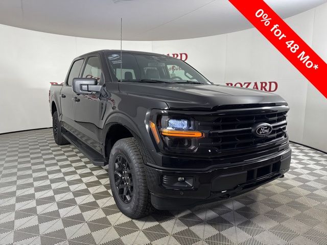 2025 Agate Black Metallic Ford F-150 XLT 4X4 Truck