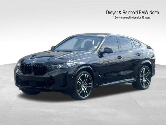 Black Sapphire Metallic 2024 BMW X6 SUV / Crossover All-Wheel Drive 8-Speed Automatic