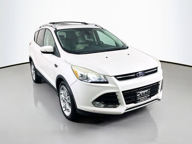 White Platinum Clearcoat Metallic 2015 Ford Escape Titanium AWD SUV / Crossover All-Wheel Drive 6-Speed Automatic