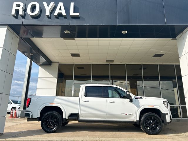 2025 GMC Sierra 2500HD AT4 White at Supreme Chevrolet of Gonzales