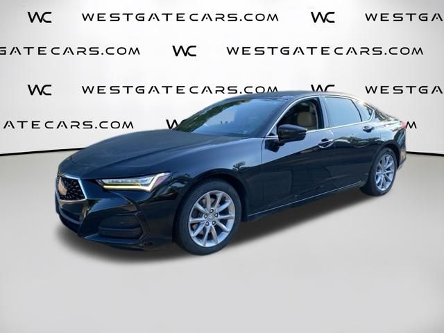 Black 2021 Acura TLX Sedan All-Wheel Drive Automatic