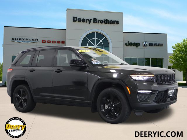 Rocky Mountain Pearlcoat 2024 Jeep Grand Cherokee SUV / Crossover Four-Wheel Drive 8-Speed Automatic