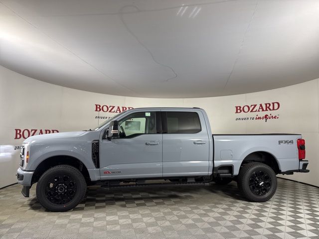 2025 Glacier Gray Metallic Tri-Coat Ford Super Duty F-250 SRW Lariat 4X4 Truck