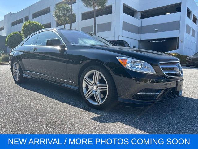 Black 2013 Mercedes-Benz CL-Class CL 550 4MATIC Coupe All-Wheel Drive 7-Speed Automatic