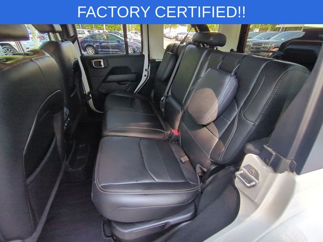 Used 2022 White Jeep Unlimited Sahara 4xe image 28