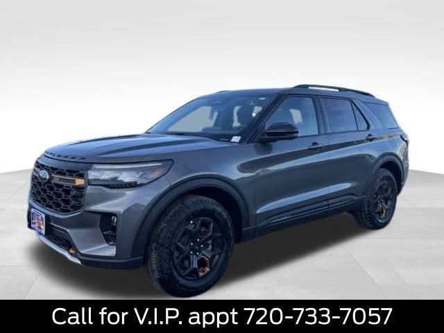 Carbonized Gray Metallic 2026 Ford Explorer Tremor AWD SUV / Crossover All-Wheel Drive Automatic