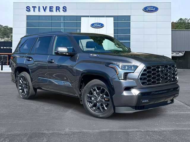 Magnetic Gray Metallic 2025 Toyota Sequoia SUV / Crossover Four-Wheel Drive Automatic