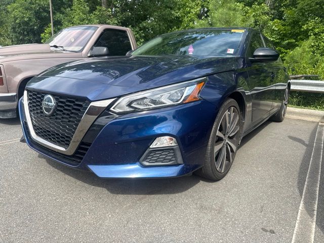 Deep Blue Pearl 2022 Nissan Altima Sedan Front-Wheel Drive Continuously Variable Transmission