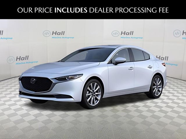 Snowflake White Pearl Mica 2026 Mazda MAZDA3 Sedan Front-Wheel Drive 6-Speed Automatic