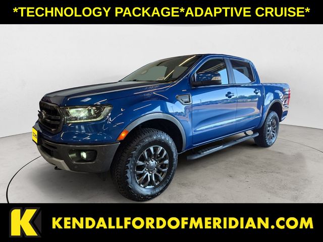 Lightning Blue Metallic 2020 Ford Ranger Pickup Truck Four-Wheel Drive Automatic