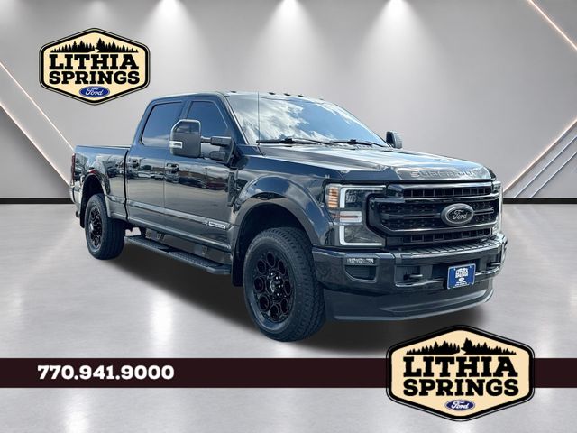 Black Metallic 2021 Ford F-250 Super Duty Pickup Truck Four-Wheel Drive Automatic