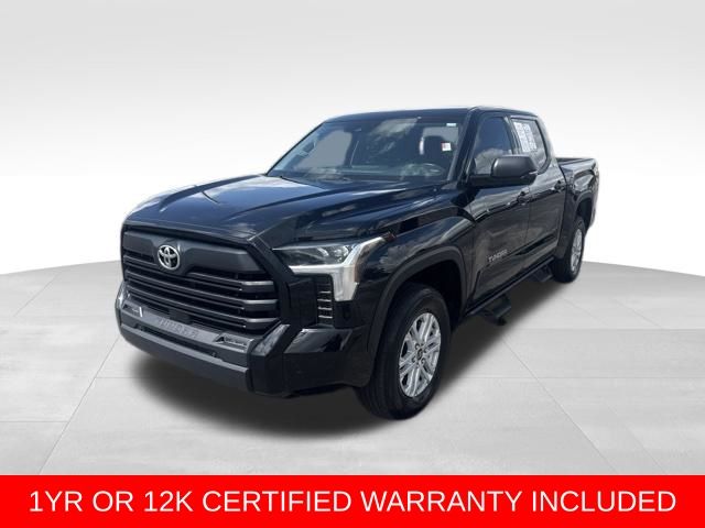 Midnight Black Metallic 2024 Toyota Tundra Pickup Truck Four-Wheel Drive Automatic