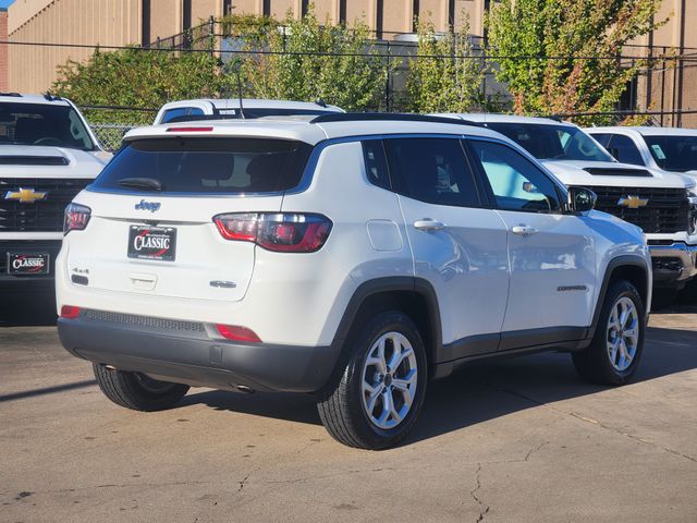 2025 Jeep Compass Latitude White at Big Star Chrysler Jeep Dodge Ram 