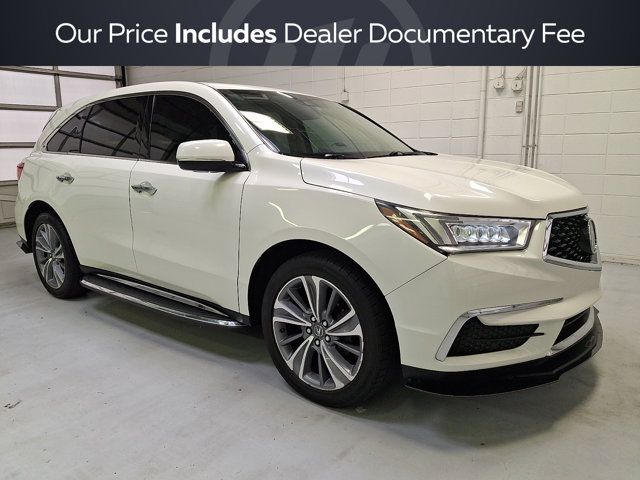 White Diamond Pearl 2017 Acura MDX SUV / Crossover All-Wheel Drive 9-Speed Automatic