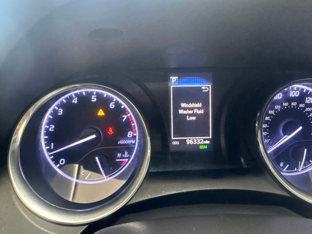 2019 Toyota Camry SE Red at Don McGill Toyota