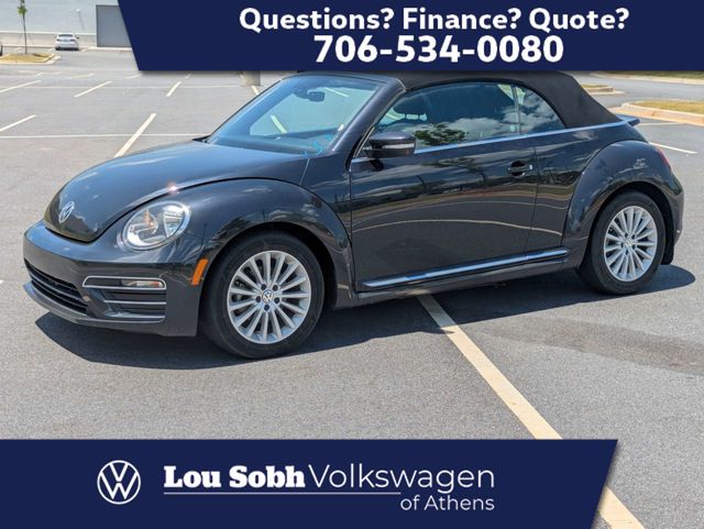 Deep Black Pearl/Black Roof 2019 Volkswagen Beetle Convertible Front-Wheel Drive 6-Speed Automatic