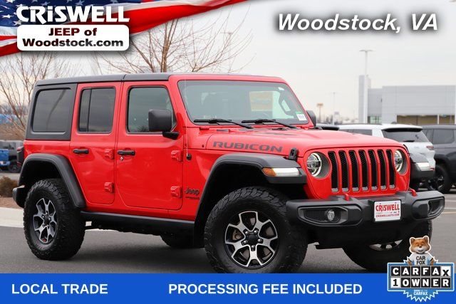Firecracker Red Clearcoat 2021 Jeep Wrangler Unlimited Rubicon 4WD SUV / Crossover Four-Wheel Drive 8-Speed Automatic
