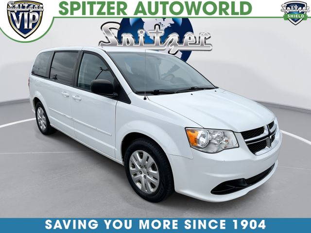 White Knuckle Clearcoat 2017 Dodge Grand Caravan Minivan Front-Wheel Drive 6-Speed Automatic