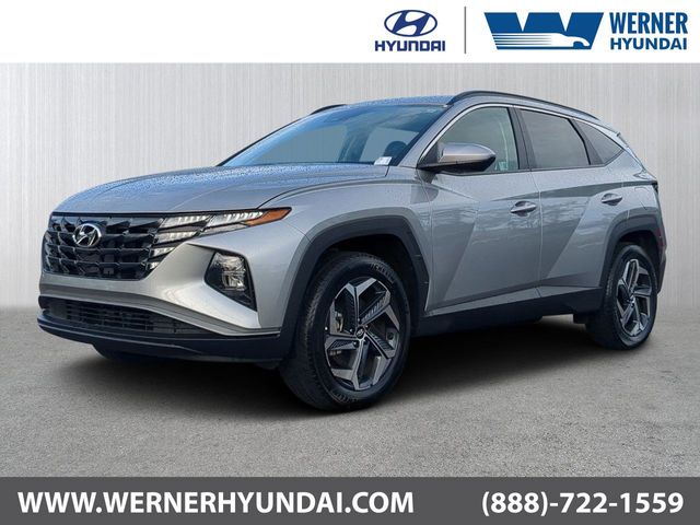 Shimmering Silver 2024 Hyundai Tucson Hybrid Plug-In SUV / Crossover All-Wheel Drive 6-Speed Automatic