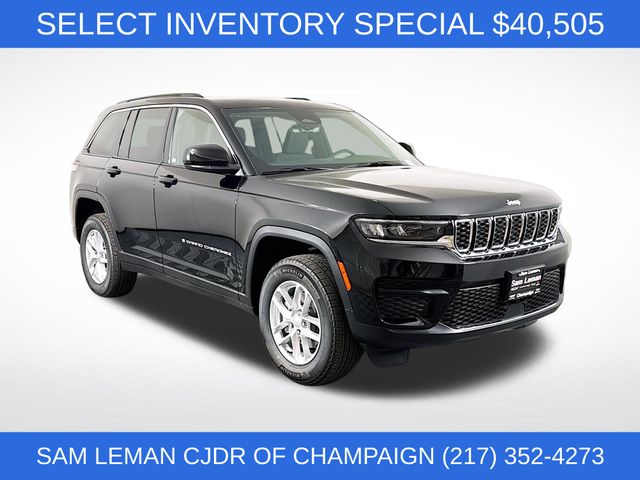 Diamond Black Crystal Pearlcoat 2026 Jeep Grand Cherokee Laredo X 4WD SUV / Crossover Four-Wheel Drive 8-Speed Automatic