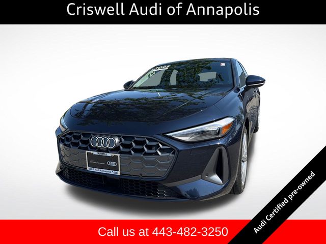 Firmament Blue Metallic 2025 Audi A5 quattro Premium Sedan Sedan All-Wheel Drive 7-Speed Automatic