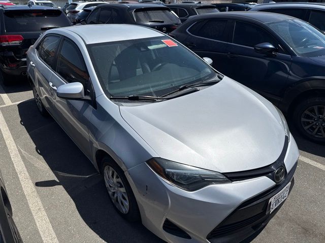 Classic Silver Metallic 2018 Toyota Corolla Sedan Front-Wheel Drive Continuously Variable Transmission