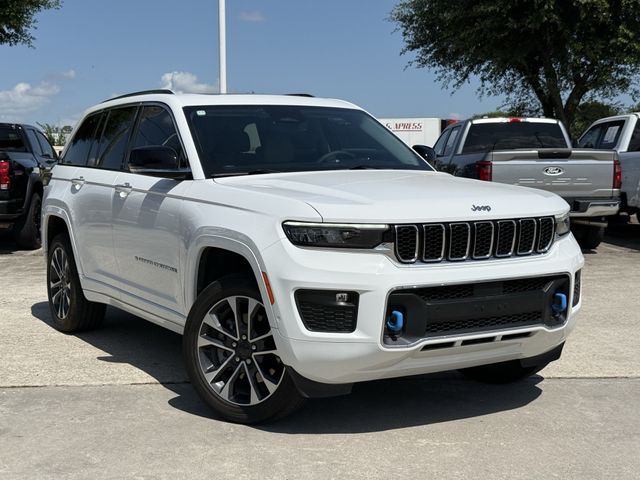 2022 Jeep Grand Cherokee Overland 4xe White at Central Houston Nissan