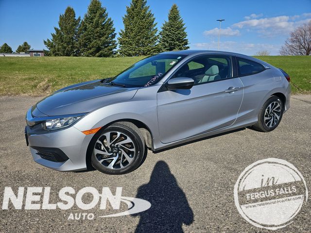 2016 Honda Civic Coupe LX Coupe Front-Wheel Drive Continuously Variable Transmission