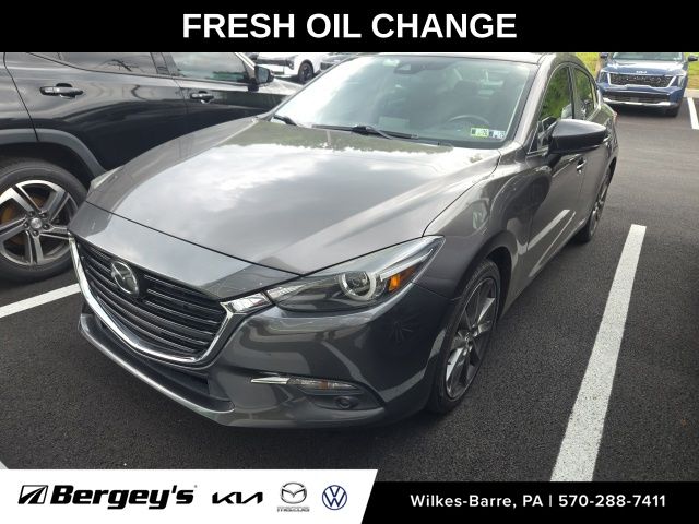 Machine Gray Metallic 2018 Mazda MAZDA3 Sedan Front-Wheel Drive 6-Speed Automatic