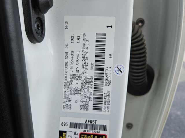 2019 Toyota Tundra SR5 5.7L V8