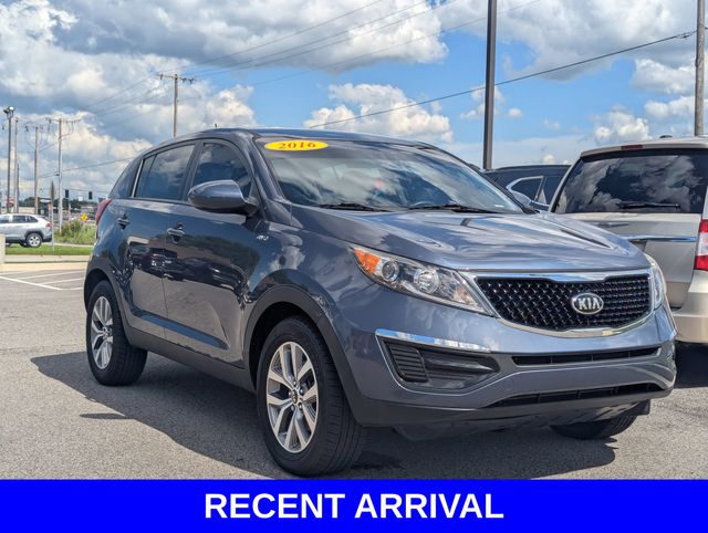 Twilight Blue 2016 Kia Sportage SUV / Crossover All-Wheel Drive 6-Speed Automatic